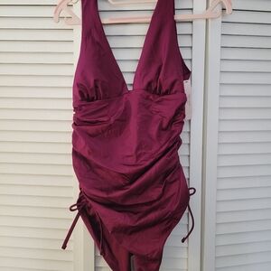 Victorias Secret -Elegant Burgundy Bathing Suit